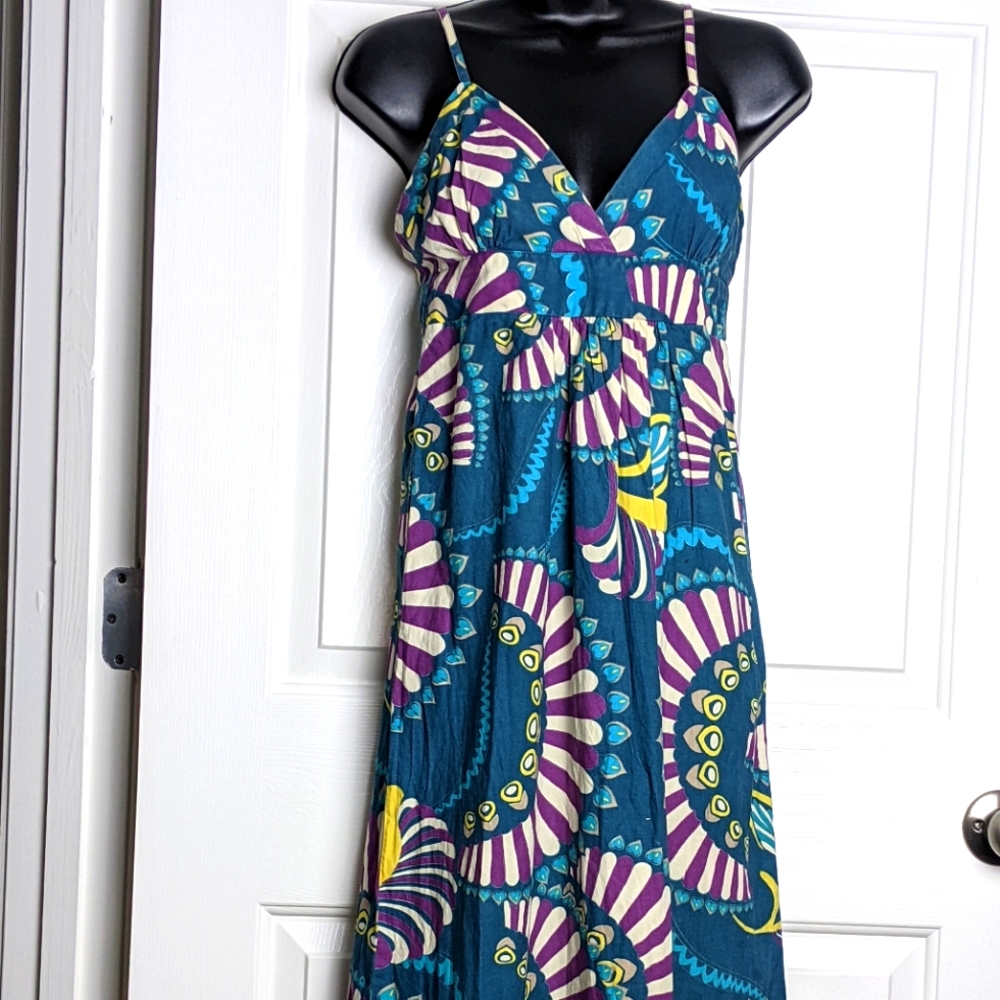 Fitted maxi dress